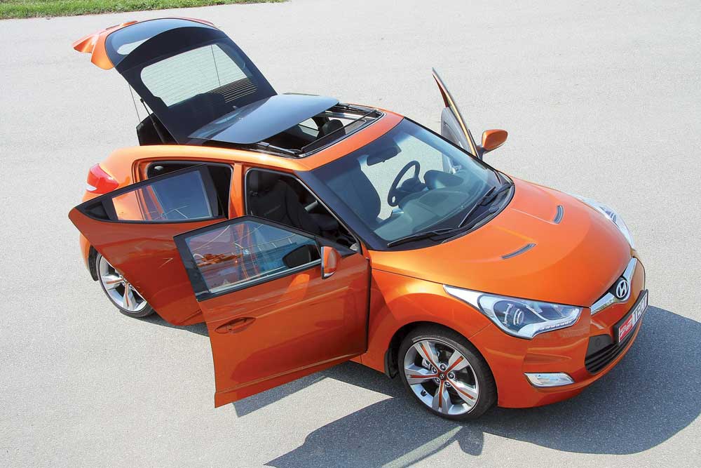 Hyundai представит в Кореи концептуальный хетчбэк Veloster Midship